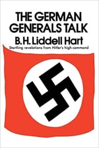 “The German Generals Talk” by Basil Liddell Hart (Book cover)