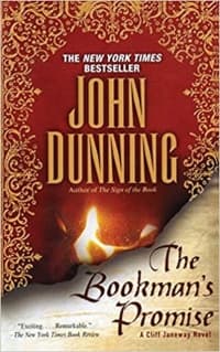 “The Bookman's Promise” by John Dunning (Book cover)