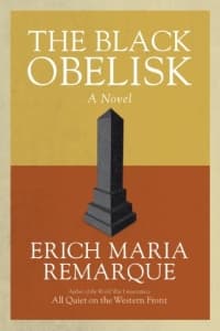 “The Black Obelisk” by Erich Maria Remarque (Book cover)
