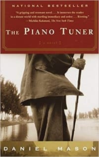 “The Piano Tuner” by Daniel Mason (Book cover)