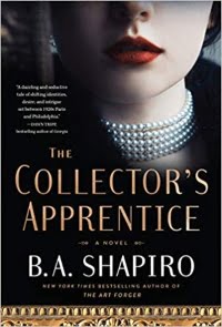 “The Collector's Apprentice” by B. A. Shapiro (Book cover)