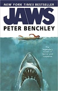 “Jaws” by Peter Benchley (Book cover)