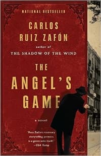 “The Angel's Game” by Carlos Ruiz Zafon (Book cover)