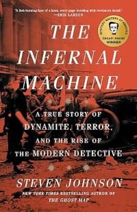 “The Infernal Machine” by Steven Johnson (Book cover)